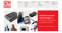 Desktop Screenshot of faktumdesign.cz
