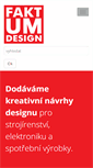 Mobile Screenshot of faktumdesign.cz